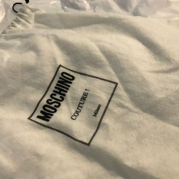 Moschino Couture Women's Leather Biker Bag - Fuchsia Pink w/ Piercings - Picture 2 of 16